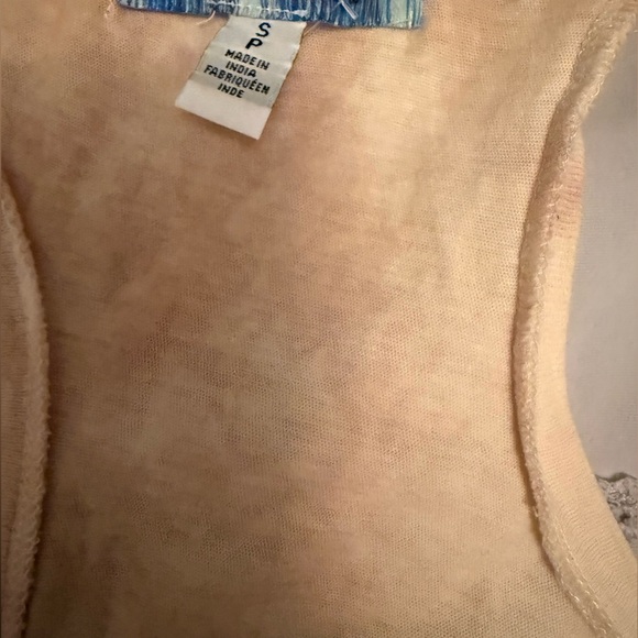 New! Urban Outfitters Lea Racerback Ruffles Tunic Tank Top size Small - Picture 5 of 5